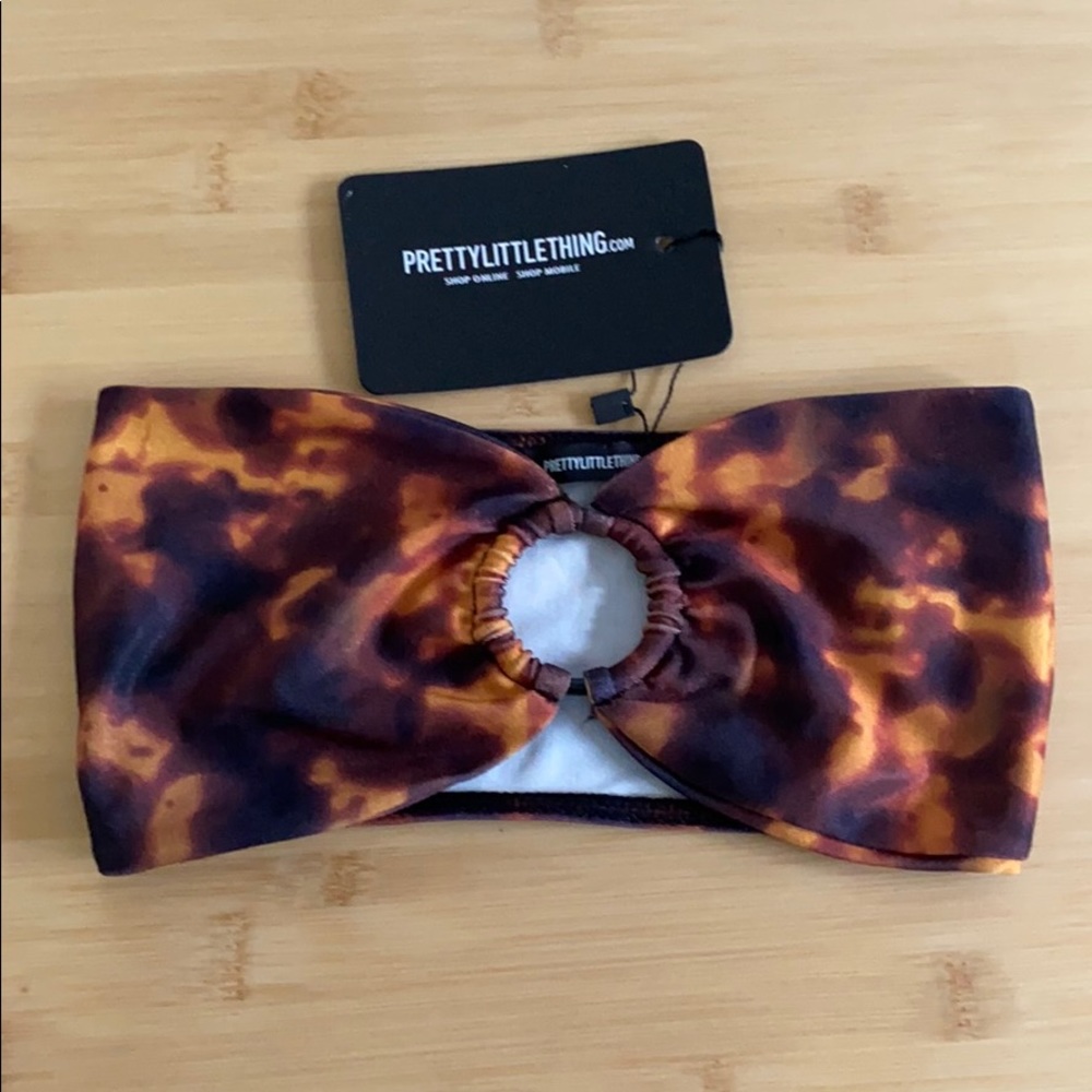 Ring Bandeau Bikini Top